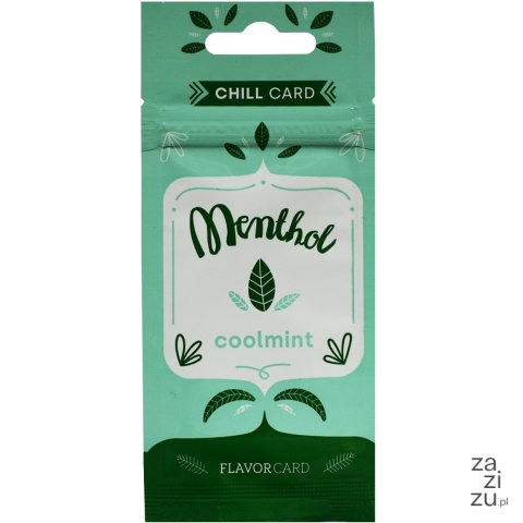 Karta do aromatyzowania papierosów 25szt COOLMINT Karta do aromatyzowania papierosów 25szt COOLMINT