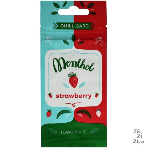 Karta do aromatyzowania papierosów 25szt STRAWBERRY Karta do aromatyzowania papierosów 25szt STRAWBERRY