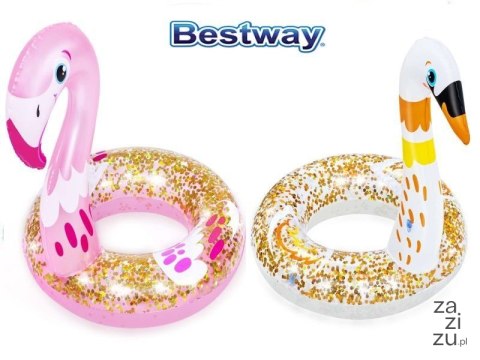 Koło do pływania flaming / łabędź 36306 BESTWAY Koło do pływania flaming / łabędź 36306 BESTWAY