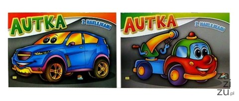 Książeczka z naklejkami SUPER AUTA | 00060 Książeczka z naklejkami SUPER AUTA | 00060