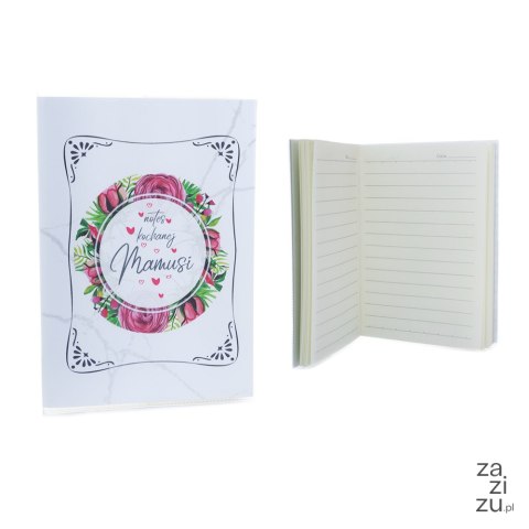 Notes z napisem "Notes Kochanej Mamusi" DIL-PH-424001-3 MA03 Notes z napisem "Notes Kochanej Mamusi" DIL-PH-424001-3 MA03