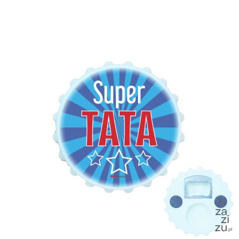 Otwieracz kapsel z napisem "Super Tata" DIL-PH-S009-TATA-5 Otwieracz kapsel z napisem "Super Tata" DIL-PH-S009-TATA-5