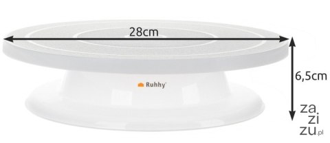 Patera obrotowa + 3 szpatułki 8908 Patera obrotowa + 3 szpatułki 8908
