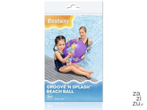 Piłka plażowa dmuchana 51 cm BESTWAY 31036 Piłka plażowa dmuchana 51 cm BESTWAY 31036