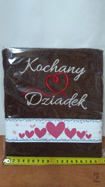 Ręcznik frotte 50x100cm DZIADEK Ręcznik frotte 50x100cm DZIADEK