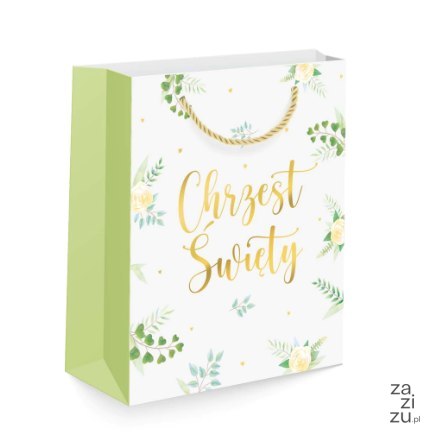 Torebki na prezenty 15x20cm Chrzest 12szt. | 127704 Torebki na prezenty 15x20cm Chrzest 12szt. | 127704