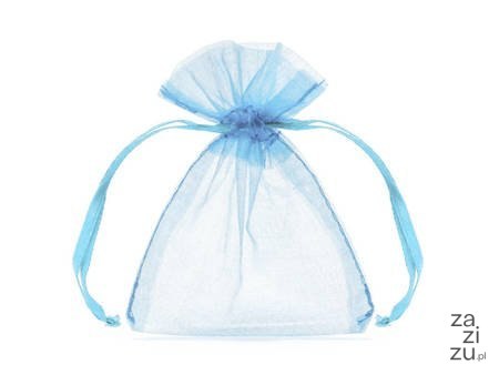 Woreczki z organzy 13x9cm BŁĘKIT 12szt TORT-0031BEKIT Woreczki z organzy 13x9cm BŁĘKIT 12szt TORT-0031BEKIT