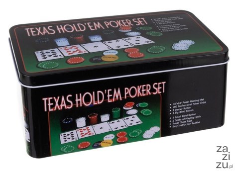 Zestaw do pokera TEXAS 0600 Zestaw do pokera TEXAS 0600