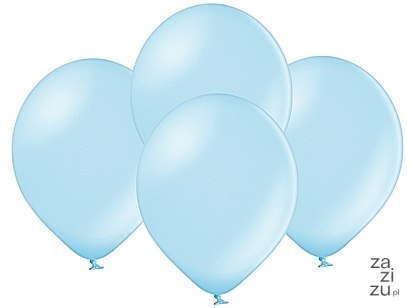 Balony metallic 23cm błękitne 100 szt. 89-11 Balony metallic 23cm błękitne 100 szt. 89-11