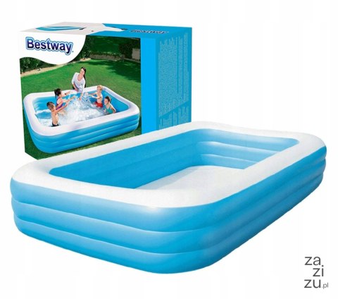Basen dmuchany rodzinny Bestway 262x175cm | 54006 Basen dmuchany rodzinny Bestway 262x175cm | 54006