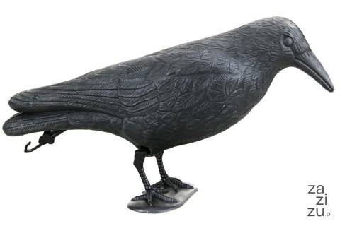 Figurka ogrodowa kruk 38x11x13cm Figurka ogrodowa kruk 38x11x13cm