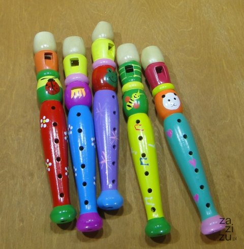 Flet drewniany 19 cm P871 Flet drewniany 19 cm P871