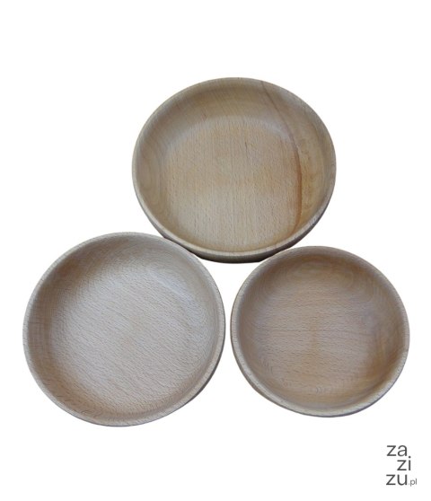 Komplet 3szt. misek drewnianych | 20 cm , 17 cm , 15 cm. L230U Komplet 3szt. misek drewnianych | 20 cm , 17 cm , 15 cm. L230U