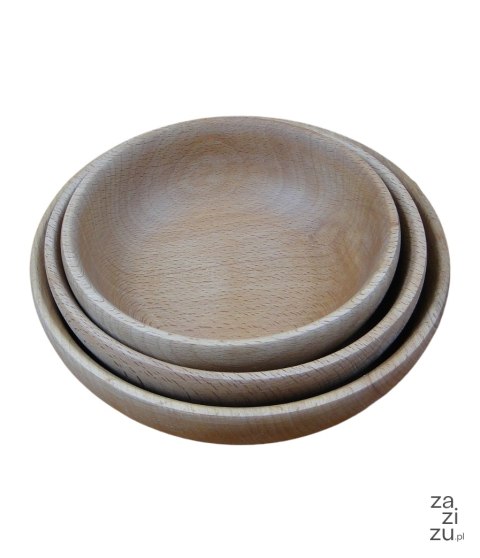Komplet 3szt. misek drewnianych | 20 cm , 17 cm , 15 cm. L230U Komplet 3szt. misek drewnianych | 20 cm , 17 cm , 15 cm. L230U