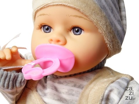 Lalka 35cm ze smoczkiem śpiewa i mówi po polsku Lalka 35cm ze smoczkiem śpiewa i mówi po polsku