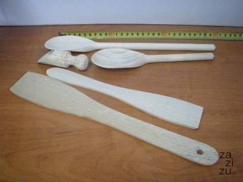Łyżki drewniane 4szt Łyżki drewniane 4szt