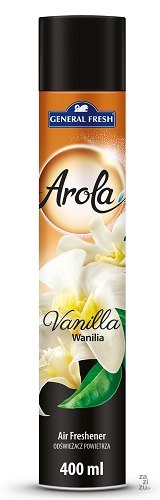 Odświeżacz powietrza 400ml Arola waniliowy Odświeżacz powietrza 400ml Arola waniliowy