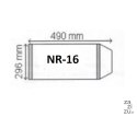 Okładka A4 regulowana 25szt. wys.296mm | 0288