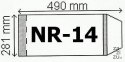 Okładka A4 regulowana 50szt. wys.281mm | 0332