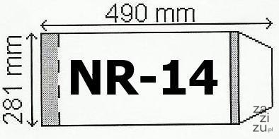 Okładka A4 regulowana 50szt. wys.281mm | 0332 Okładka A4 regulowana 50szt. wys.281mm | 0332