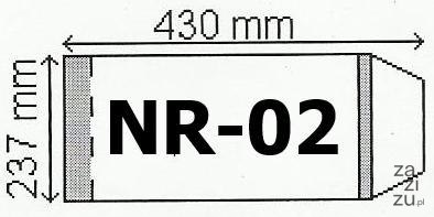 Okładka na zeszyt do nut 25szt. wys.237mm | 0202 Okładka na zeszyt do nut 25szt. wys.237mm | 0202
