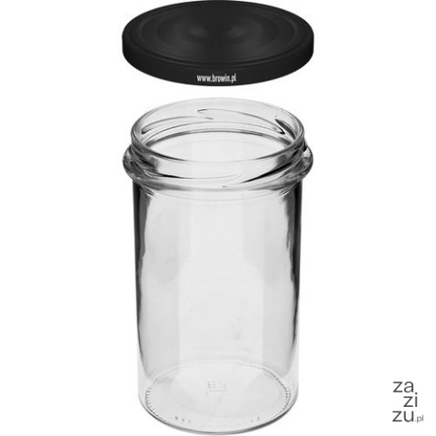 Słoik prosty 545 ml fi 82 z zakrętką 6 szt. Słoik prosty 545 ml fi 82 z zakrętką 6 szt.