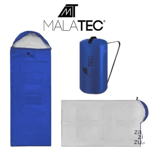 Śpiwór turystyczny niebieski MALATEC S10249 Śpiwór turystyczny niebieski MALATEC S10249