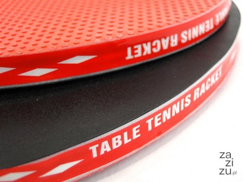 Zestaw do ping ponga z 2 piłeczkami w pokrowcu 27x16x4cm Zestaw do ping ponga z 2 piłeczkami w pokrowcu 27x16x4cm