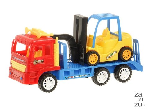Auto z lawetą i pojazdem ciężarowym z napędem 33cm Auto z lawetą i pojazdem ciężarowym z napędem 33cm