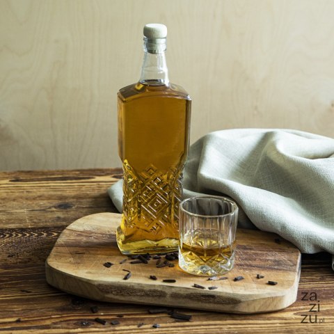 Butelka 6szt. Kredensowa 700ml z korkiem Butelka 6szt. Kredensowa 700ml z korkiem