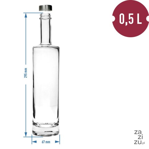 Butelka 6szt ponadczasowa 500 ml Butelka 6szt ponadczasowa 500 ml