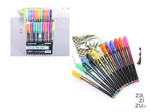 Długopisy żelowe kolorowe - COLOR PEN - 24 kolory SKG-110-C Długopisy żelowe kolorowe - COLOR PEN - 24 kolory SKG-110-C