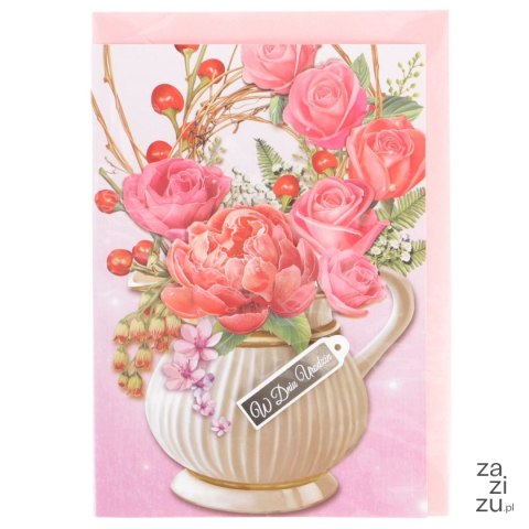 Karnet urodziny B6 Premium 2 + koperta P-K-001 Karnet urodziny B6 Premium 2 + koperta P-K-001