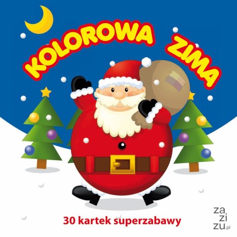 Książeczka Superzabawa Kolorowa zima Książeczka Superzabawa Kolorowa zima