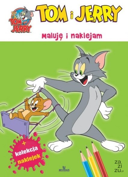 Książeczka kolorowanka TOM I JERRY Książeczka kolorowanka TOM I JERRY