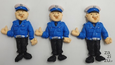 Magnes policjant 10 szt. Magnes policjant 10 szt.