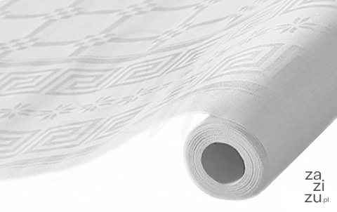 Obrus papierowy w rolce 1,20 x 8m biały | 20-52 Obrus papierowy w rolce 1,20 x 8m biały | 20-52