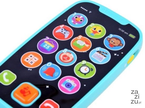 Pierwszy TELEFON dla dziecka na baterie NIEBIESKI | ZA2831 NI Pierwszy TELEFON dla dziecka na baterie NIEBIESKI | ZA2831 NI