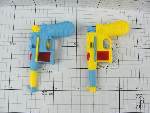 Pistolet 12szt. ze światłem i dźwiękiem Pistolet 12szt. ze światłem i dźwiękiem