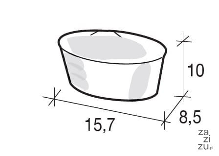 Tarka do warzyw sera z pojemnikiem 16x9x10cm Tarka do warzyw sera z pojemnikiem 16x9x10cm