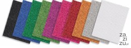 Tektura falista brokatowa A4, 10kol. mix TFB-1287
