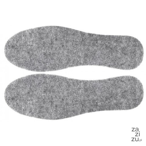 Wkładki 5par filc szare grube rozmiar. 38 Wkładki 5par filc szare grube rozmiar. 38
