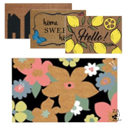 Wycieraczka PVC+ kokos 40 x 60 cm TAM5475 Wycieraczka PVC+ kokos 40 x 60 cm TAM5475