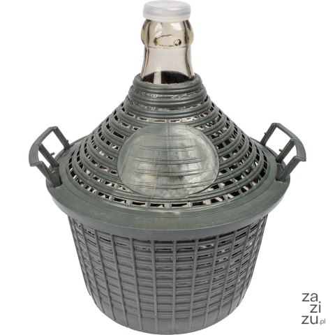 Balon 5l w koszu plastikowym
