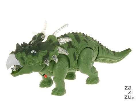 Dinozaur na baterie, światło, dźwięk, chodzi 26,5x12x11,5cm, Dinozaur na baterie, światło, dźwięk, chodzi 26,5x12x11,5cm,