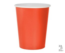 Kubeczki pap. jednokolorowe czerwone, 270ml/14 szt. GJ-KBCW