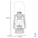 Lampa naftowa 24 cm biała 20693