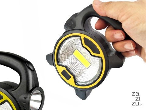 Lampa warsztatowa mocna led cob z uchwytem | 11303_Y ŻÓŁTY Lampa warsztatowa mocna led cob z uchwytem | 11303_Y ŻÓŁTY