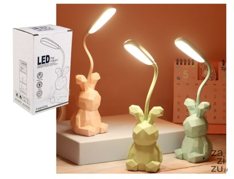 Lampka nocna na biurko KRÓLIK led 28x6,5cm mix NT6116 Lampka nocna na biurko KRÓLIK led 28x6,5cm mix NT6116
