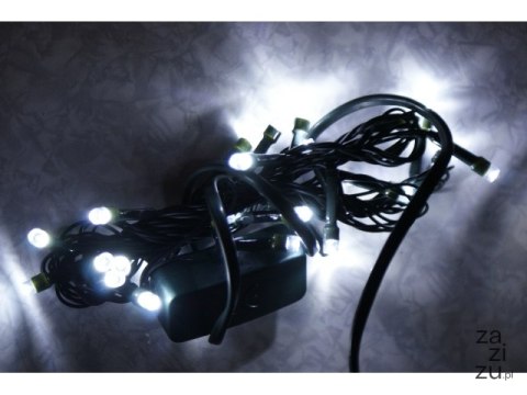 Lampki choinkowe 25 led 160 WHITE 9501-white Lampki choinkowe 25 led 160 WHITE 9501-white